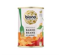 Biona Organic Baked Beans in Tomato Sauce – 400 g can