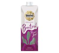 Biona Organic Beetroot Juice 500ml, Pack of 12 - Not from Concentrate - Pure, Pressed Beet Juice - Freshly Harvested by Organic Farmers - Ideal for