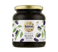Biona Organic Black Beans, 350 g (pack of 6)