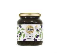 Biona Organic Black Beans in Glass Jars 350g