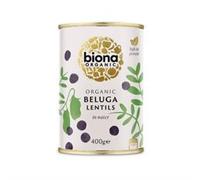 Biona Organic Black Beluga Lentils, 400g