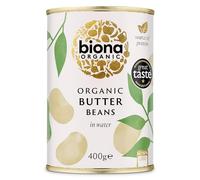 Biona Organic Butter Beans 400g (Pack of 6 )