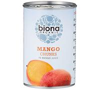 Biona Organic - Canned Fruit - Mango Chunks in Juice - 400g