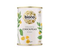 Biona Organic Chick Peas 400g (Pack of 2)