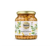 Biona Organic Chick Peas -in Glass jars 350g