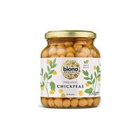 Biona Organic Chick Peas in Water 350g, Pack of 6 - No Added Sugar, with Organic Sea Salt - Ideal for Homemade Houmous, Dahls & Stews - Vegan Protein - Non GMO