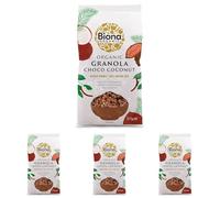 Biona Organic Choco-Coconut Granola, 375g (Pack of 4)
