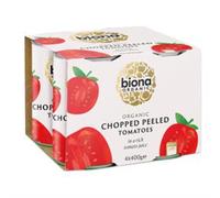 Biona Organic Chopped Tomatoes 4-pack - 4x400g