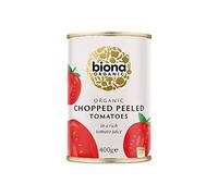 Biona Organic Chopped Tomatoes 400 g (Pack of 12)