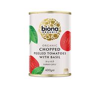 Biona Organic Chopped Tomatoes With Basil 400g(Pack Of 5)