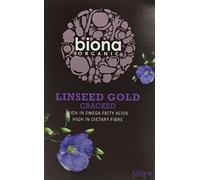 Biona Organic Cracked Linseed Gold 500g