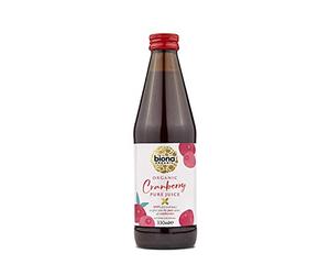 Biona Organic Cranberry Pure Super Juice 330 ml (Pack of 2)