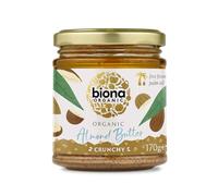 Biona Organic Crunchy Almond Butter 170 g (Pack of 6)