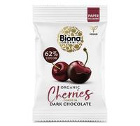 Biona Organic Dark Chocolate Coated Cherries - 45g