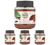 Biona Organic Dark Chocolate Spread, 350g (Pack of 4)