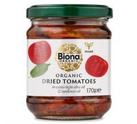 Biona Organic Dried Tomatoes in Extra Virgin Olive Oil – Organic – 170 g