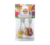 Biona Organic Rainbow Lollipops - 6 Pack - 50g
