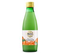 Biona Organic Ginger Juice 250ml, Pack of 6 - Pure, Pressed Juice - Aromatic & Zingy, Ideal for Juices, Smoothies, Teas & Cooking - Freshly Harvested by Organic Farmers - Vegan