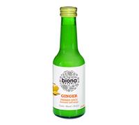 Biona Organic Ginger Pressed Juice 200 ml, Pack of 3
