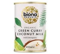 Biona Organic Green Curry Coconut Milk 400ml