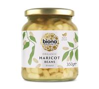 Biona Organic Haricot Beans, 350 g (pack of 6)
