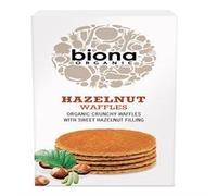 Biona Organic Hazelnut Waffles - 175g