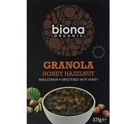 Biona Organic Honey Hazel Crunchy 375 g (Pack of 4