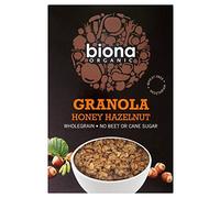 Biona Organic Honey Hazelnut Crunchy Granola (375g) - Pack of 2