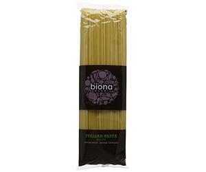Biona Organic Italian White Durum Wheat Spaghetti 500g (Pack of 12)