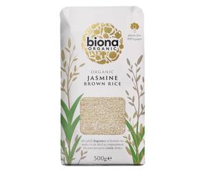 Biona Organic Jasmine Brown Rice, 500g