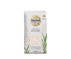 Biona Organic Jasmine Rice White 500g