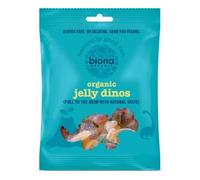 BIONA Organic Jelly Dinos - Vegan 75g (Pack of 10)