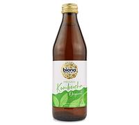 Biona Organic Kombucha Original 330ml, Pack of 6 Bottles - Certified Organic Brewed Tea Herbal Extract & Kombucha Cultures - Suitable for Vegans
