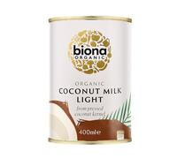 Biona Organic Light Coconut Milk 400 ml (Pack of 6)