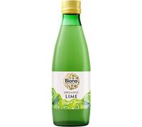 Biona Organic Lime Juice 250 ml, Pack of 6 - Great Taste Award 2024 Winner - 100% Natural Organic Ingredients - Free from Added Sugar - Not from Concentrate - For Salads, Stir Fries & Mexican Dishes