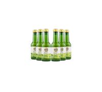 Biona Organic Lime Juice Multipack 6x200ml - 100% Natural Organic Ingredients - Free from Added Sugar - Not from Concentrate - For Salads, Stir Fries