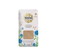 BIONA Organic Linseed Brown 500g (PACK OF 6)