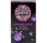Biona Organic - Linseed Gold Cracked - 500g (Case of 6)