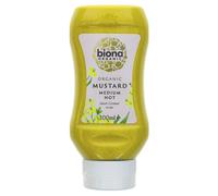 Biona Organic Medium Hot Squeezy Mustard - 300ml
