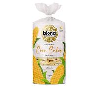 Biona Organic No Salt Corn Cakes 110g (Pack of 12