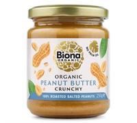Biona Organic Peanut Butter Crunchy With Salt 250g