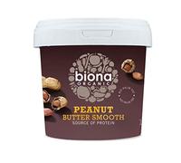 Biona Organic Peanut Butter Smooth 1kg (10 pack)