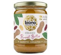 Biona Organic Peanut Butter Smooth No Salt, 500g