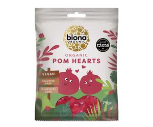 Biona Organic Pom Hearts - 75g