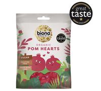 Biona Organic Pomegranate Heart Sweets - 75g