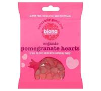 Biona Organic Pomegranate Hearts 75g - Pack of 6