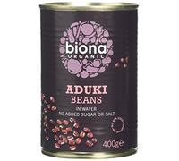 Biona Organic pre-cooked Aduki Beans 400g (Pack of 12)