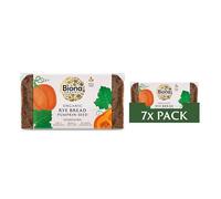 Biona Organic Rye Bread with Pumpkin Seed 500 g, Pack of 7- Free from Wheat, No Added Yeast - Wholegrain Rye Meal and Natural Sourdough - High in Fibre - Vegan