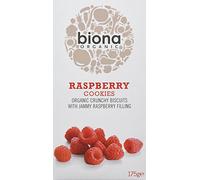 Biona Organic Raspberry Filled Cookies 175g (Pack of 6)