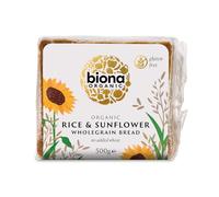 Biona Organic Rice Bread with Sunflower Seed 500g (Pack of 6)